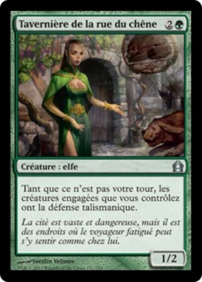 Tavernière de la rue du chêne
