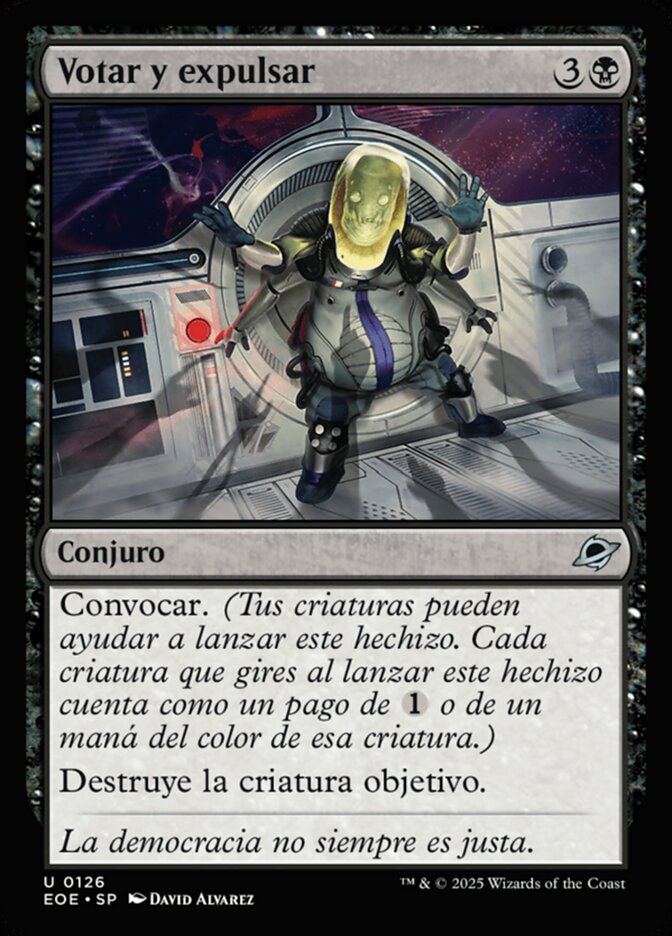 Votar y expulsar