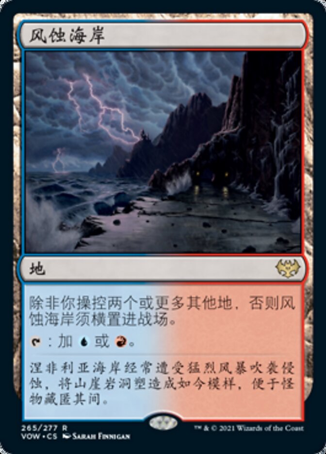 风蚀海岸