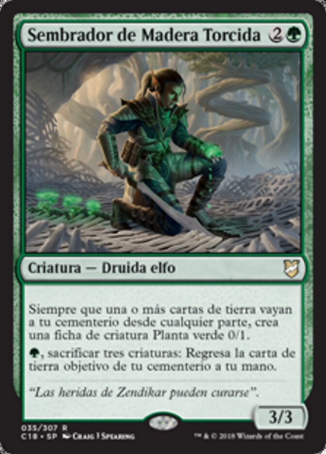 Sembrador de Madera Torcida