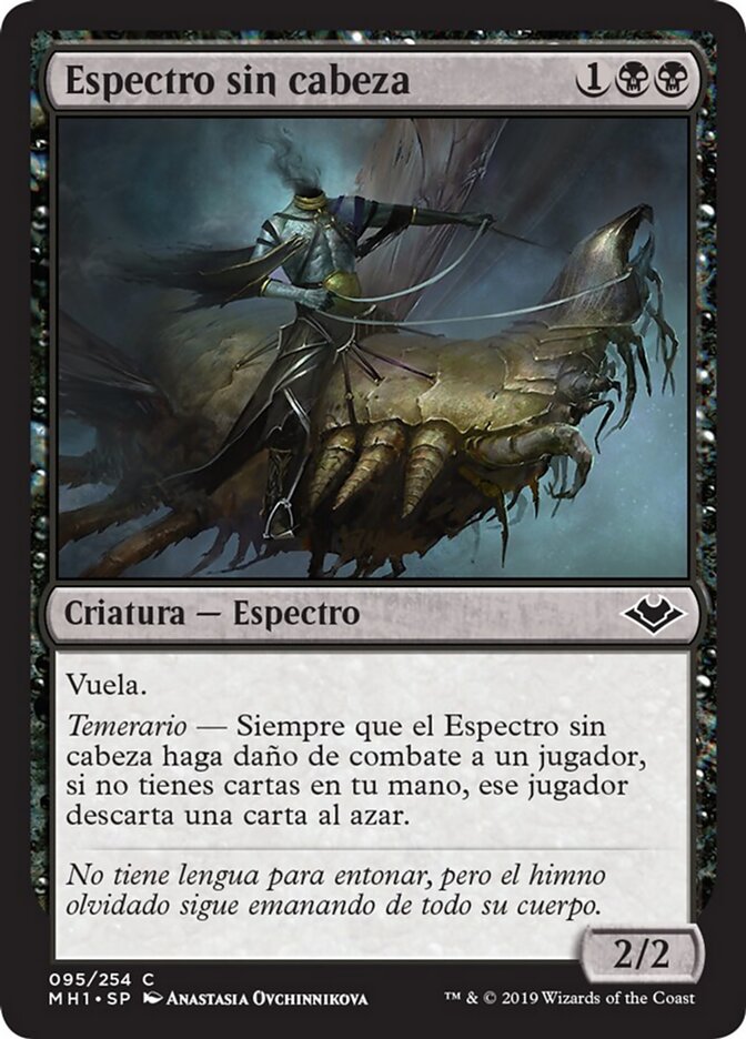 Espectro sin cabeza
