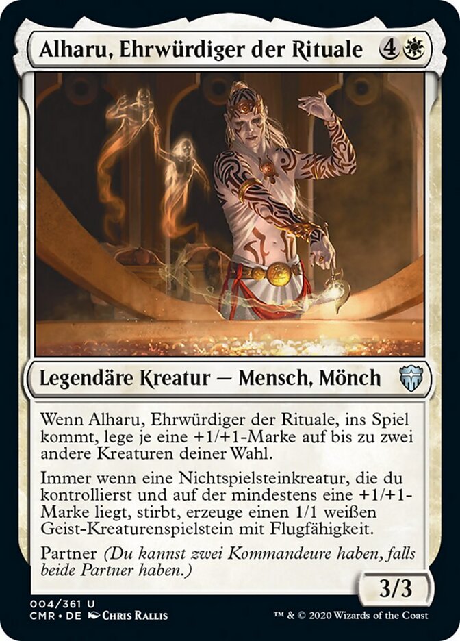 Alharu, Ehrwürdiger der Rituale