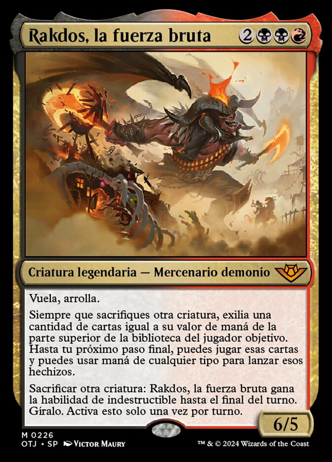 Rakdos, la fuerza bruta