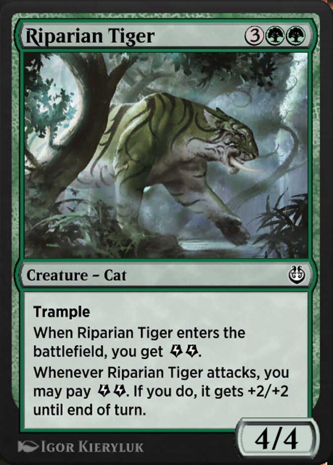 Riparian Tiger