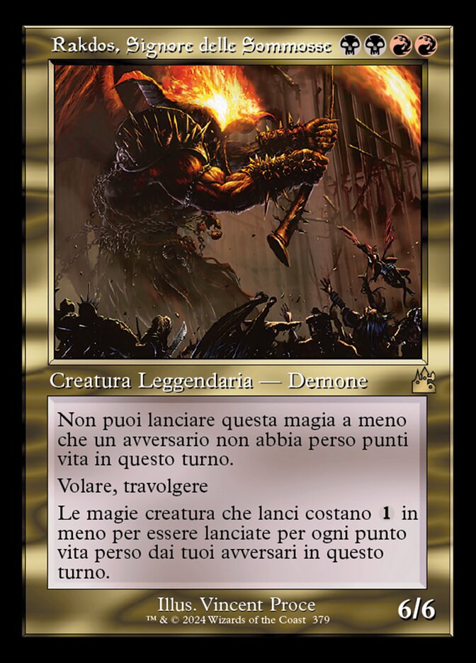 Rakdos, Signore delle Sommosse