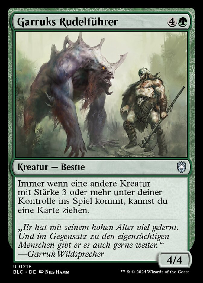Garruks Rudelführer