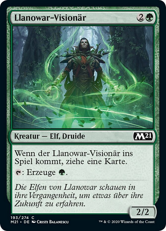 Llanowar-Visionär