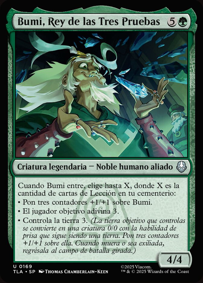 Bumi, Rey de las Tres Pruebas