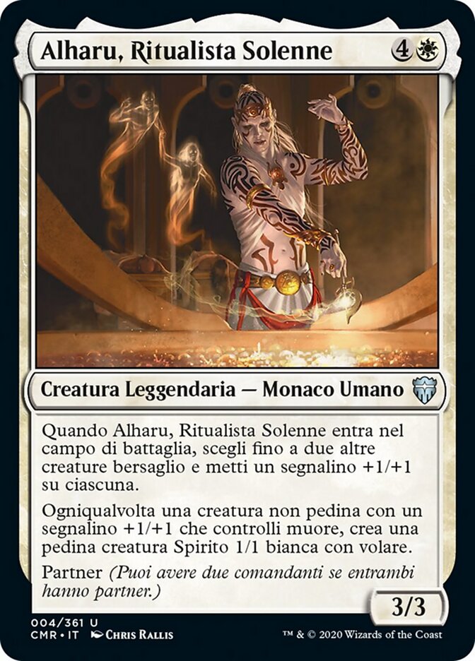 Alharu, Ritualista Solenne