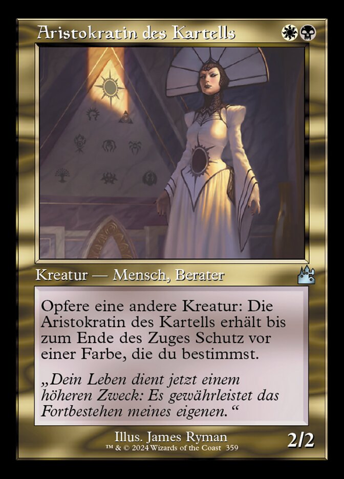 Aristokratin des Kartells