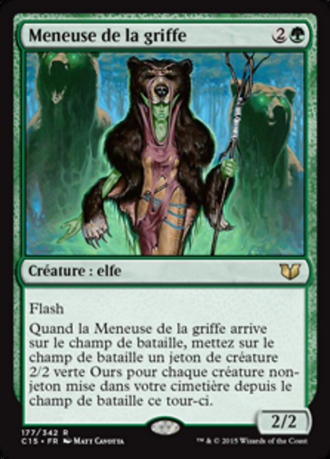Meneuse de la griffe