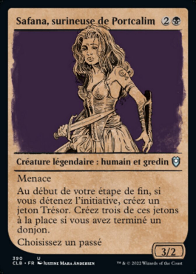 Safana, surineuse de Portcalim