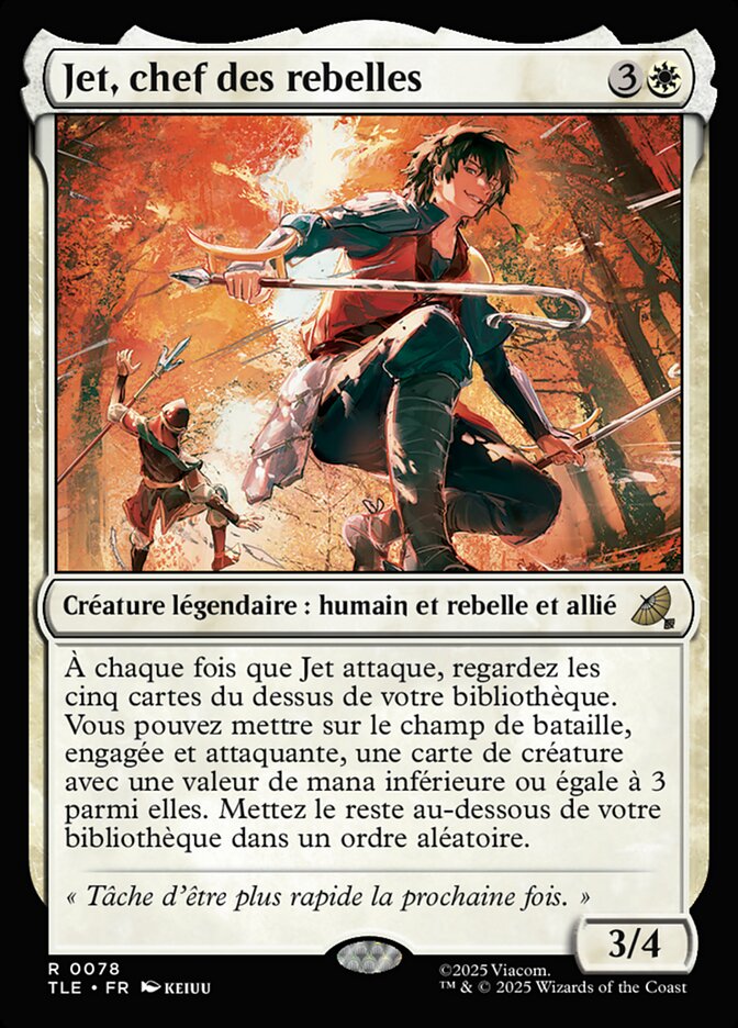 Jet, chef des rebelles
