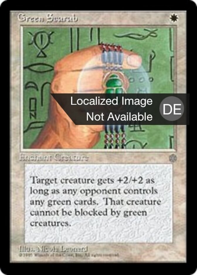 Grüner Skarabäus
