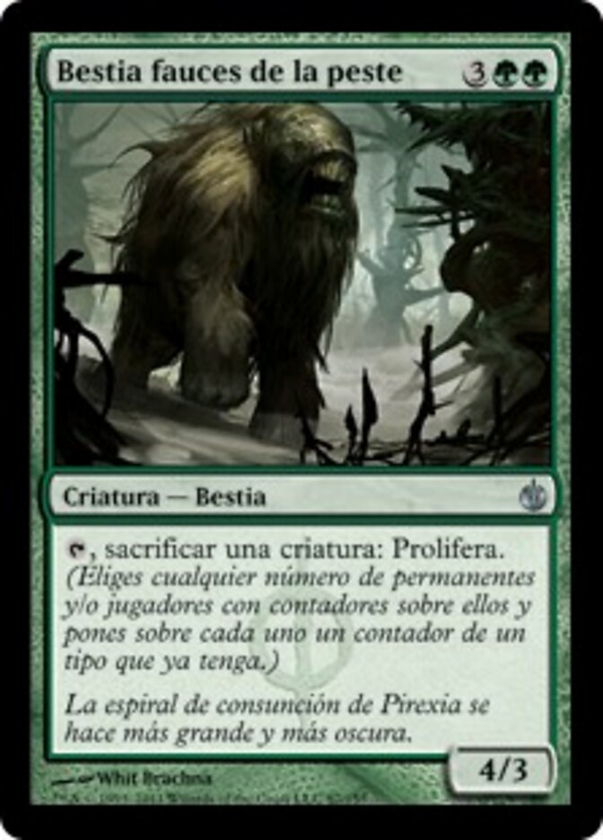 Bestia fauces de la peste
