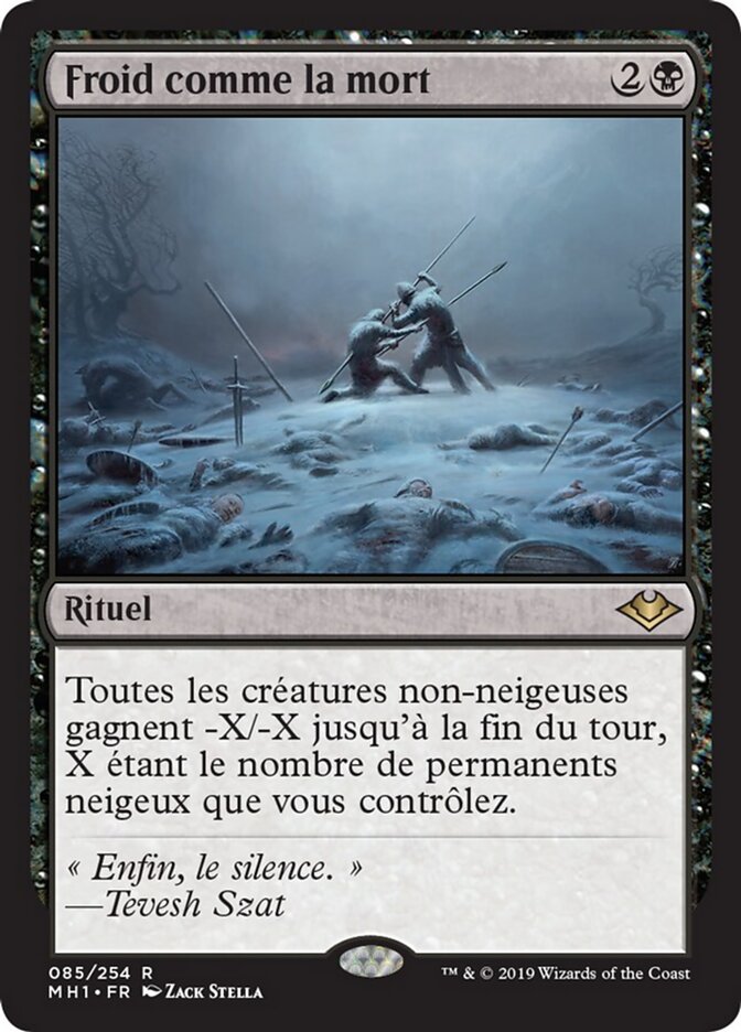 Froid comme la mort