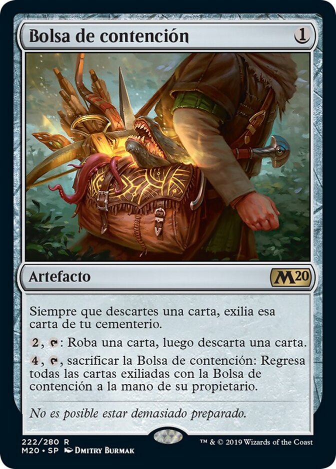 Bolsa de contención