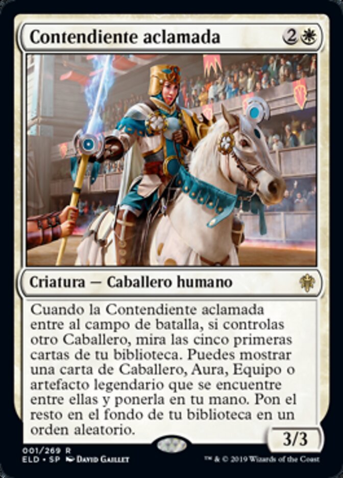 Contendiente aclamada