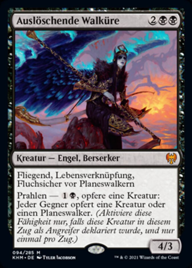 Auslöschende Walküre