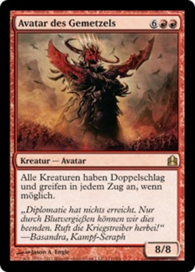 Avatar des Gemetzels