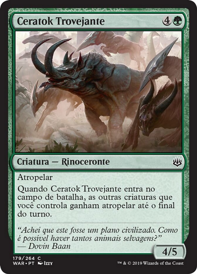 Ceratok Trovejante