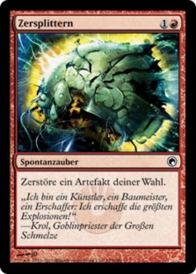 Zersplittern