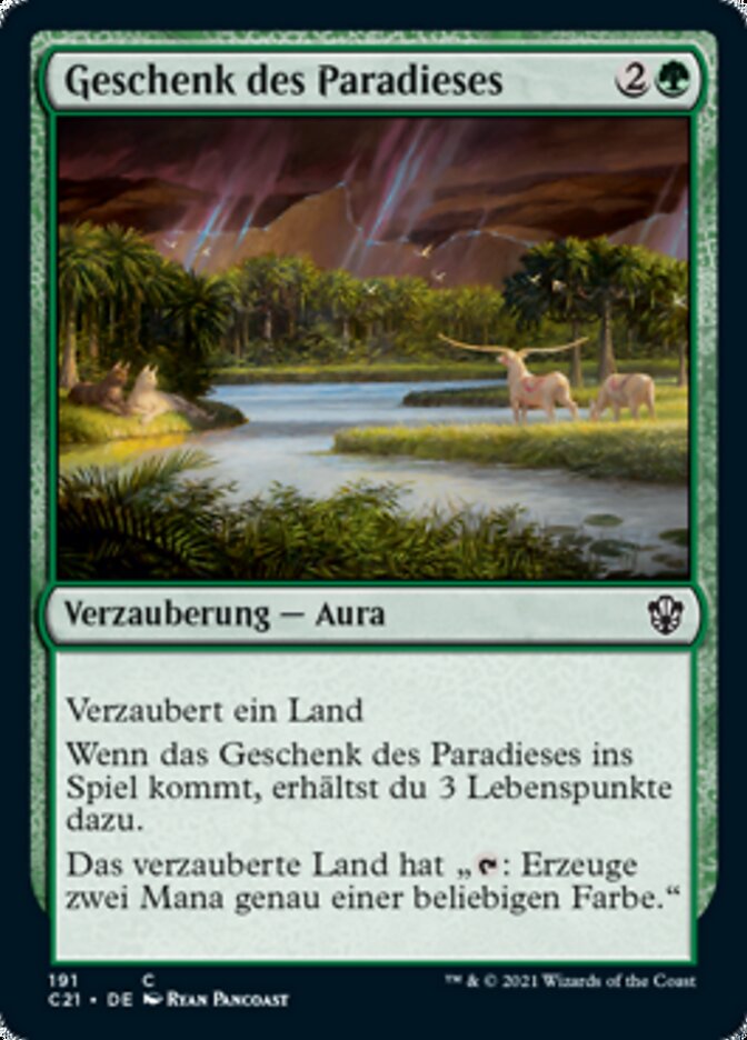 Geschenk des Paradieses