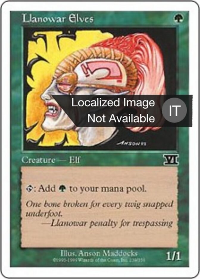 Elfi di Llanowar