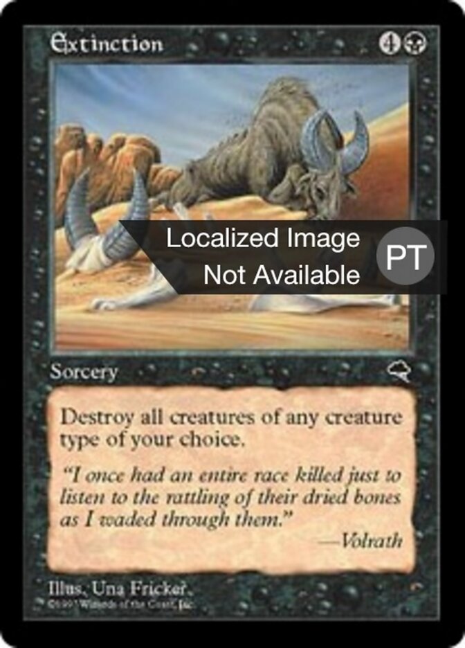 Extinção