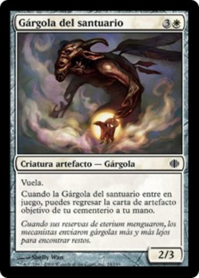 Gárgola del santuario