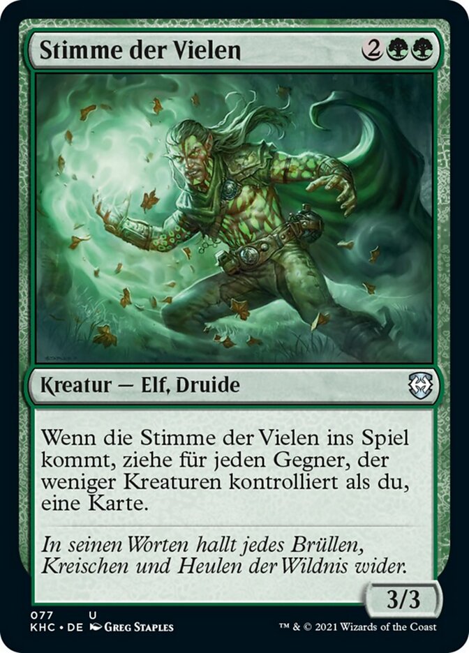 Stimme der Vielen