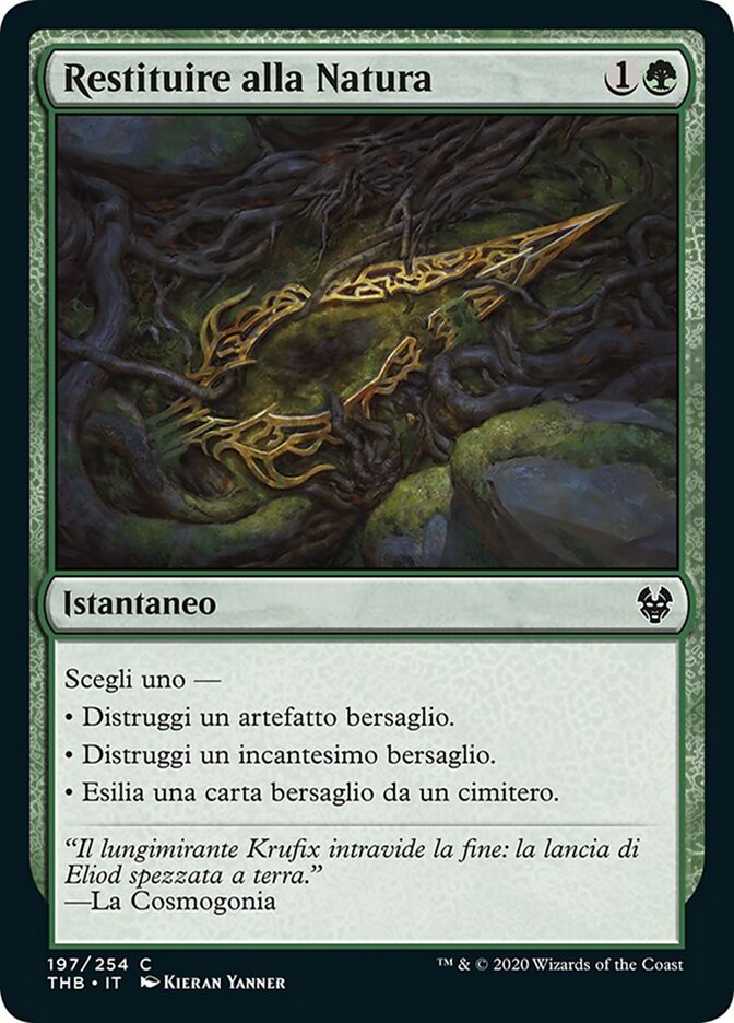 Restituire alla Natura