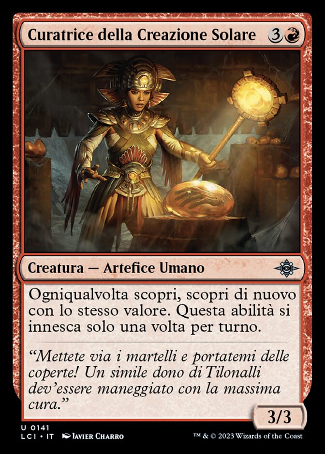 Curatrice della Creazione Solare
