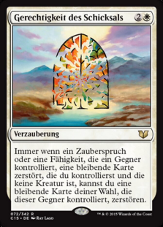 Gerechtigkeit des Schicksals