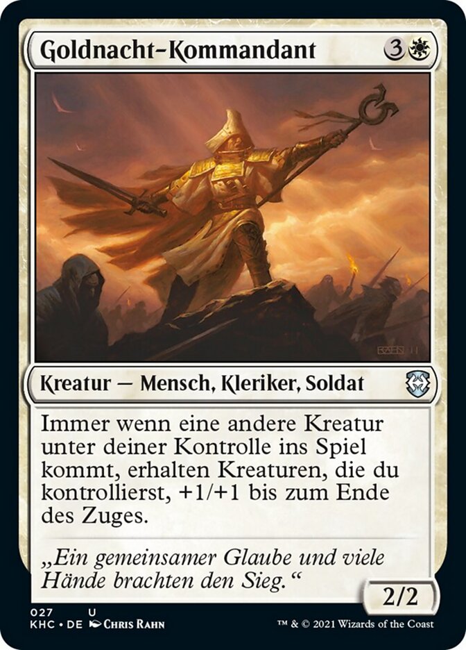Goldnacht-Kommandant