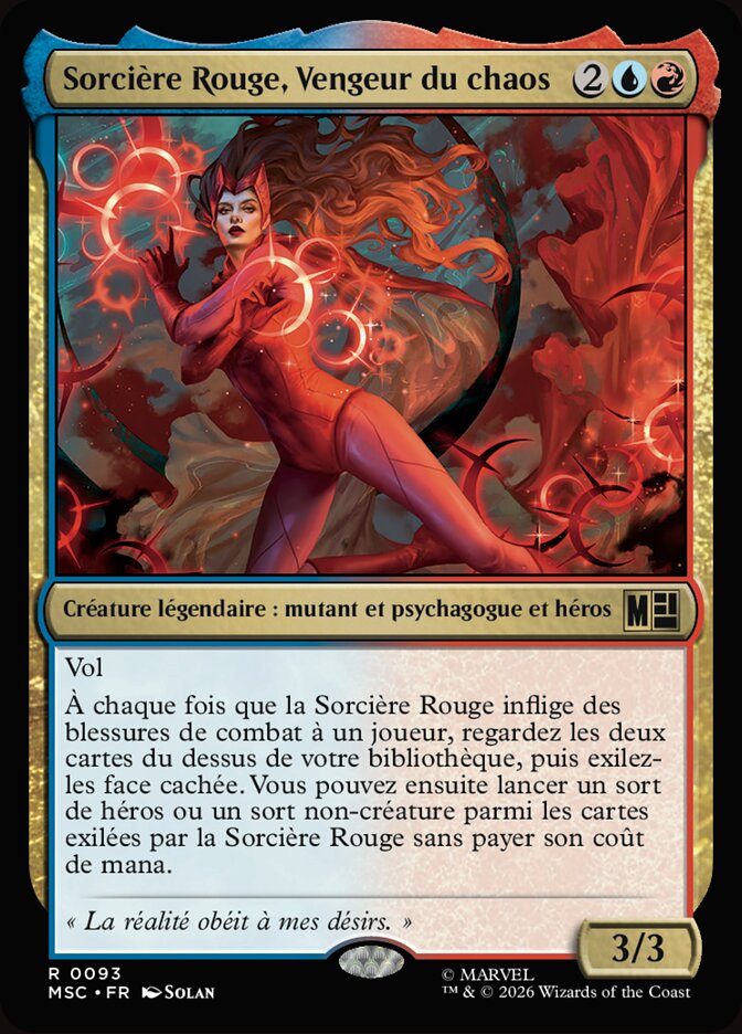 Sorcière Rouge, Vengeur du chaos