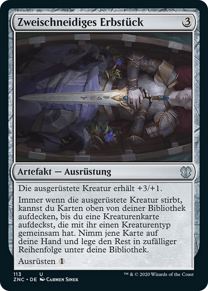 Zweischneidiges Erbstück