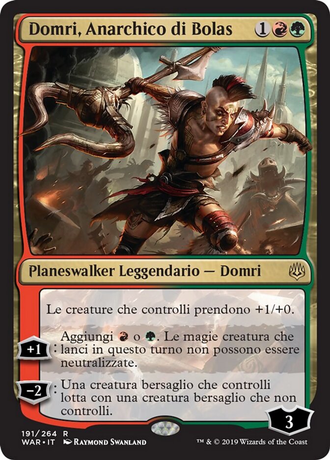 Domri, Anarchico di Bolas