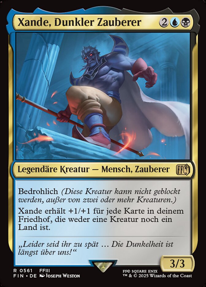 Xande, Dunkler Zauberer