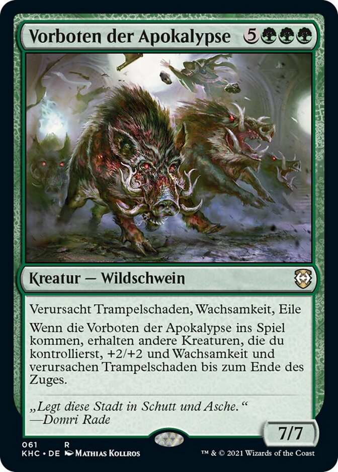 Vorboten der Apokalypse
