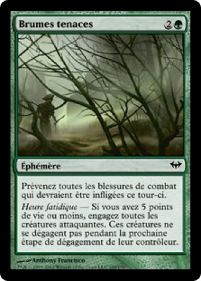 Brumes tenaces