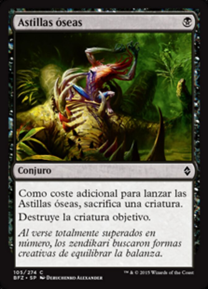 Astillas óseas