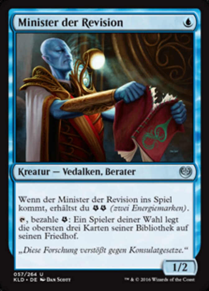 Minister der Revision