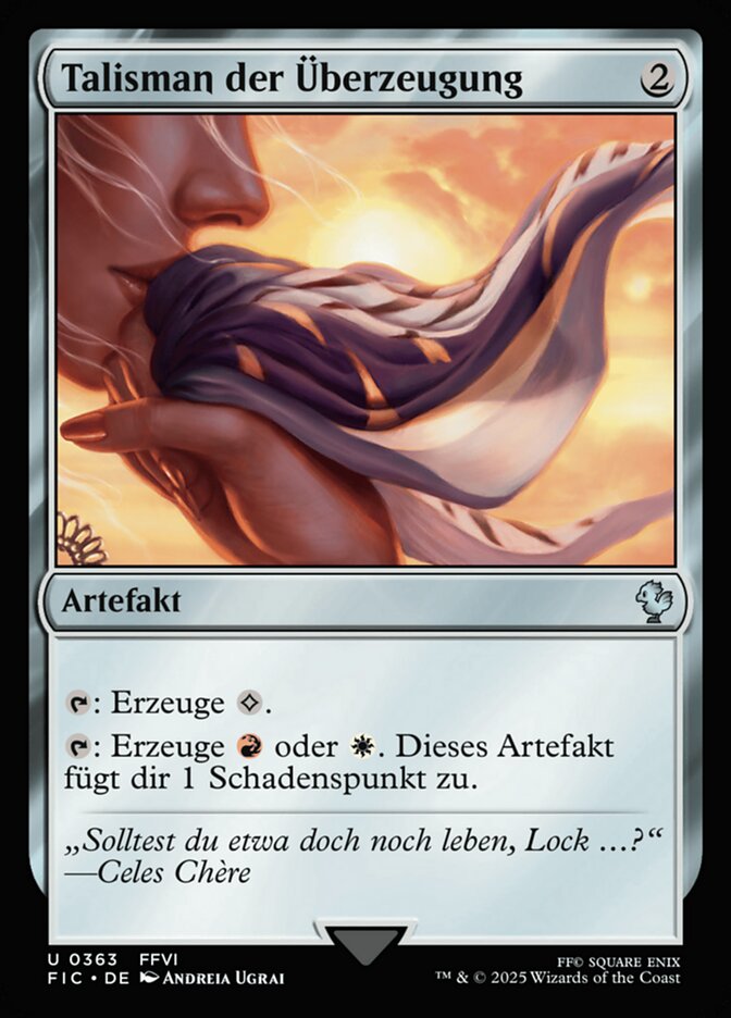 Talisman der Überzeugung
