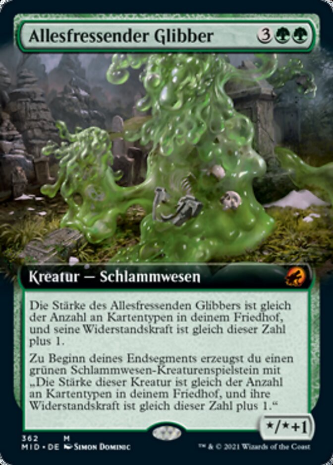 Allesfressender Glibber