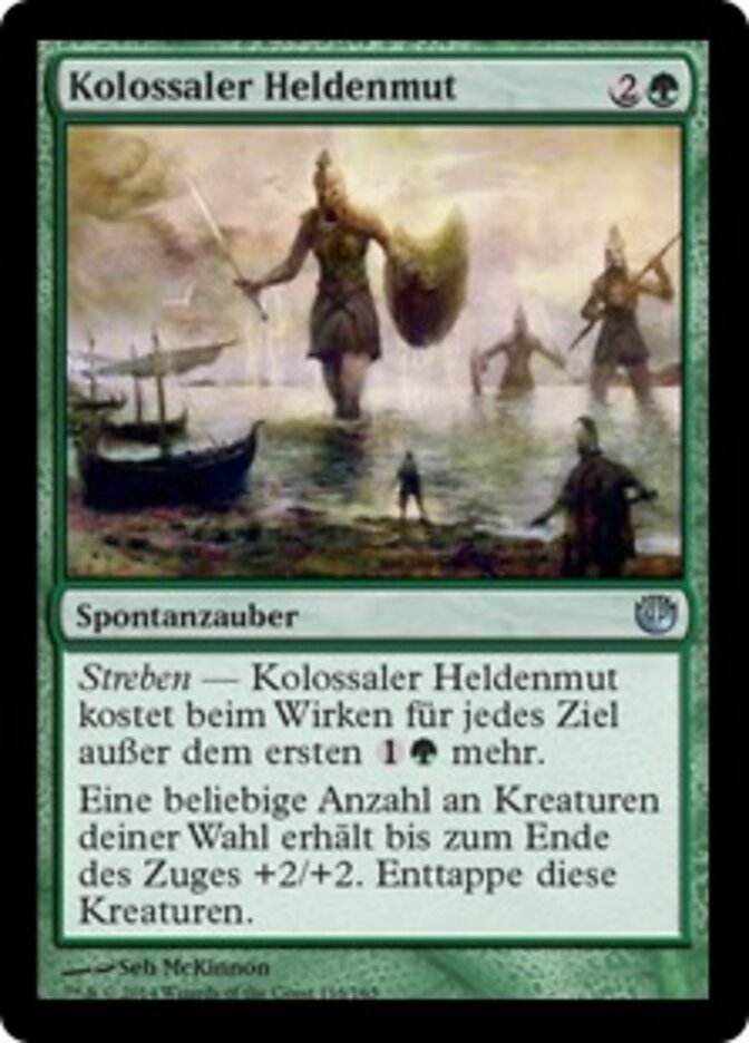 Kolossaler Heldenmut
