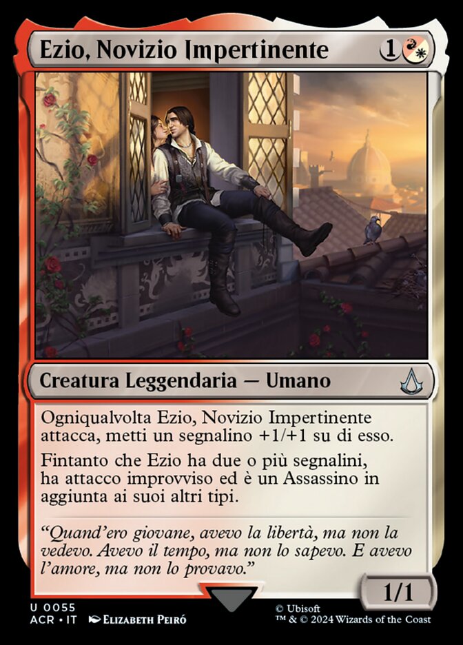 Ezio, Novizio Impertinente