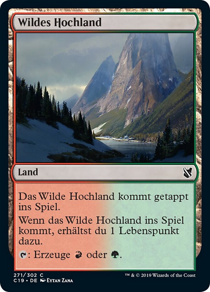 Wildes Hochland