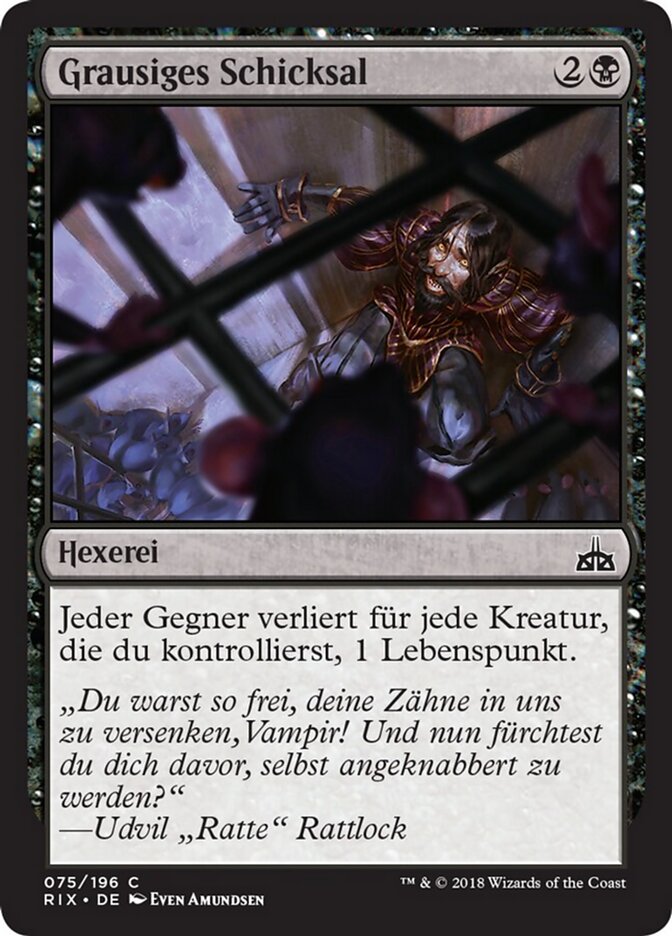 Grausiges Schicksal