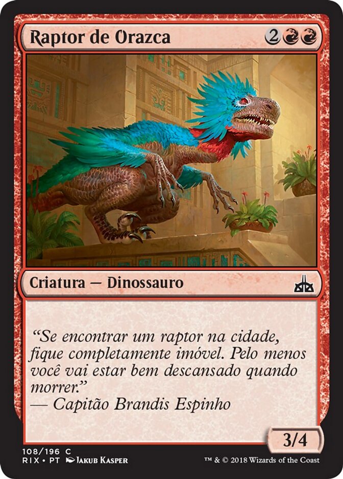 Raptor de Orazca